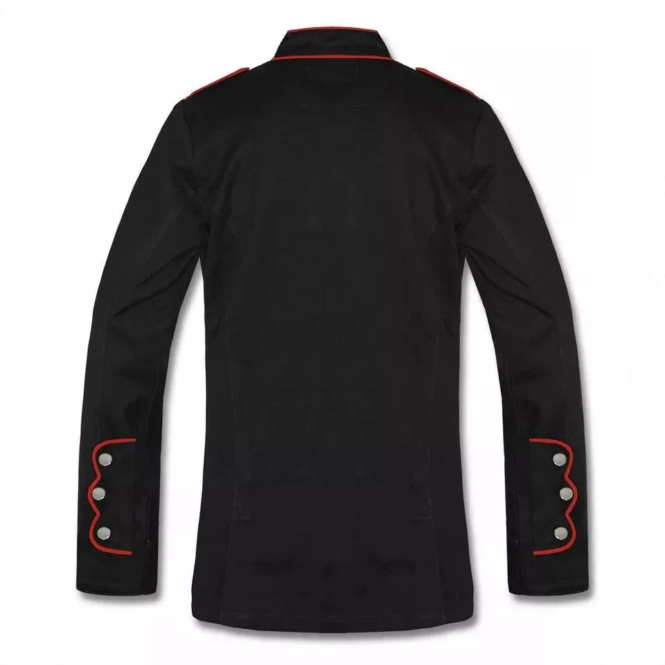 Mens Military Gothic Jacket Coat