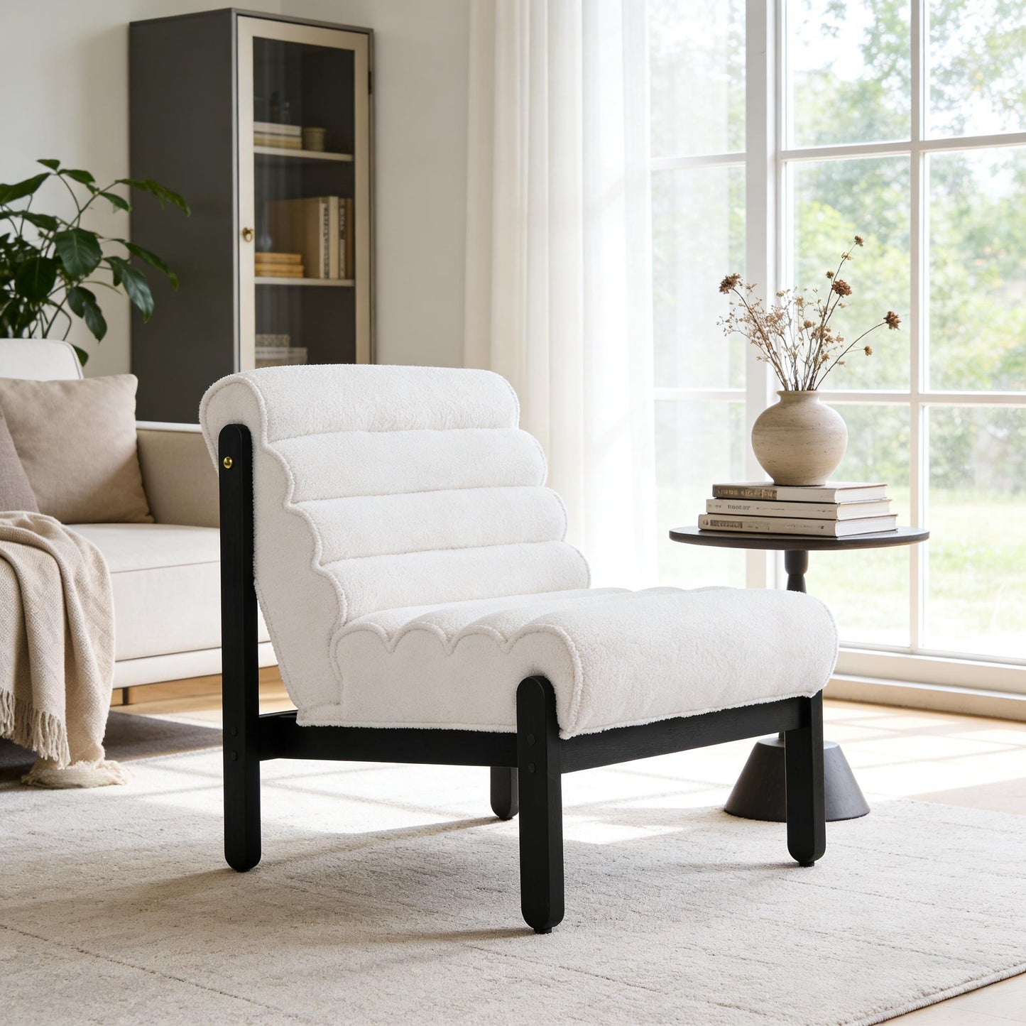 Fluffy Accent Chair