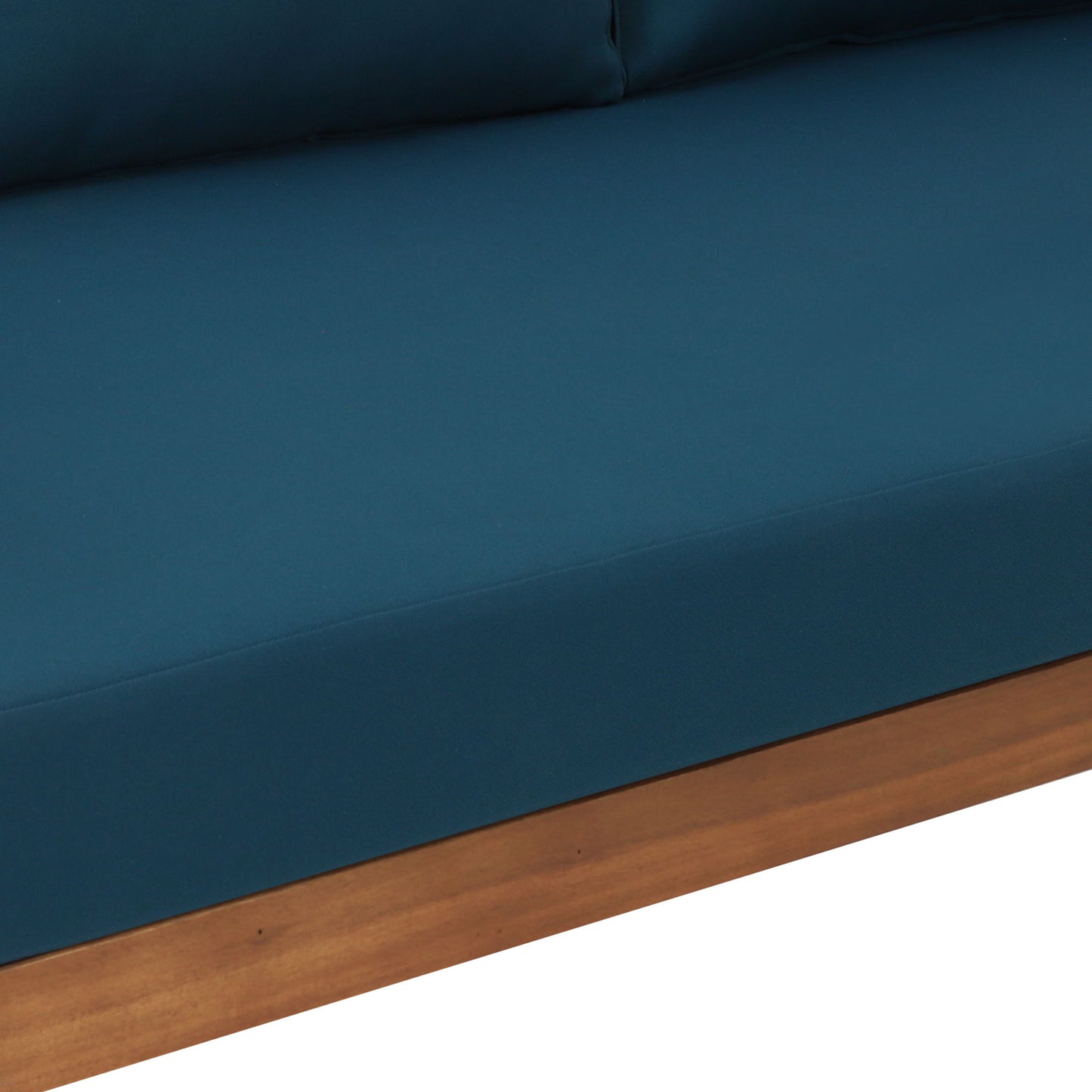 Claremont 3 Seater Daybed Teak Acacia Wood Water Resistant Cushions