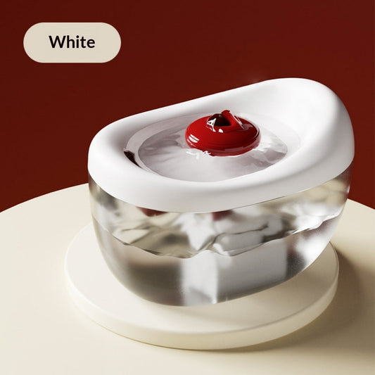 Silent Auto-Circulating Filtered Pet Water Fountain
