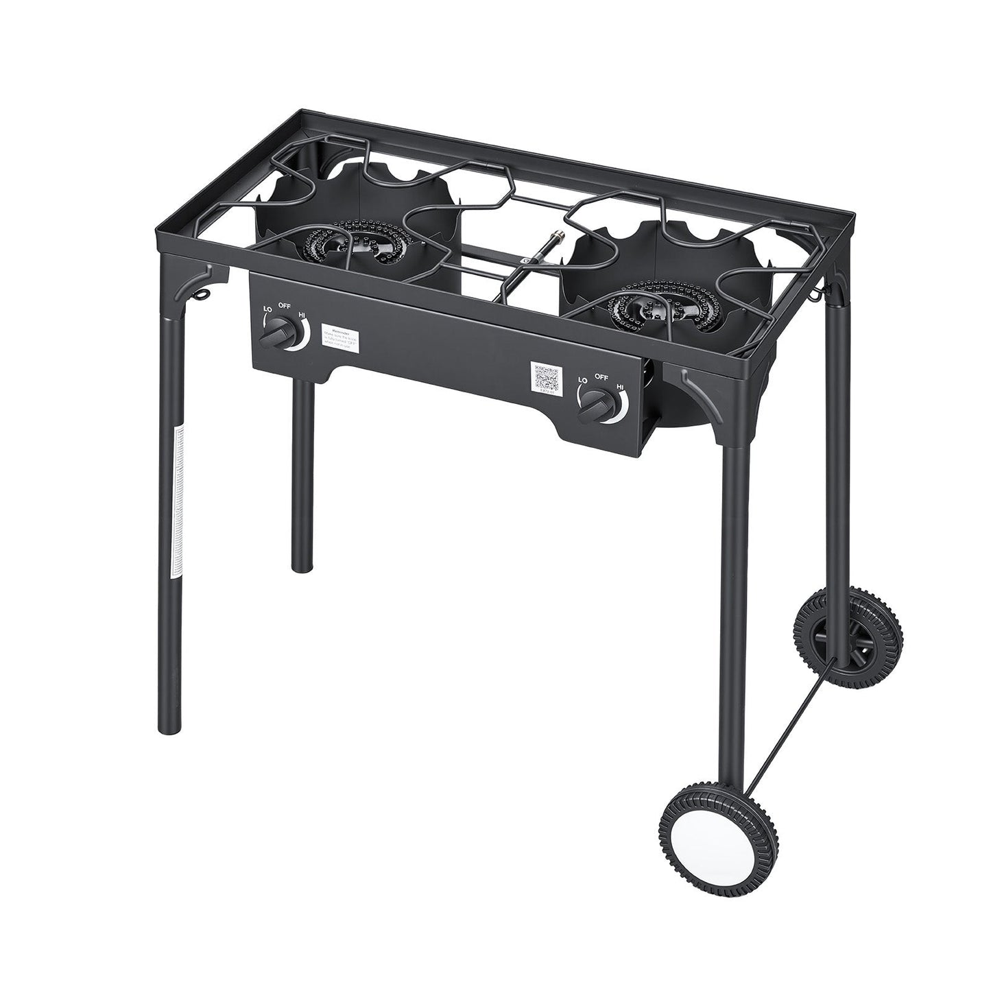 2 Burner Outdoor Propane Gas Stove, 150,000 BTU