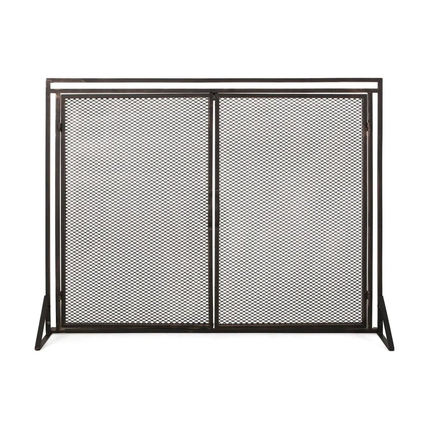 Samantha Iron Fireplace Screen 2 Door Design