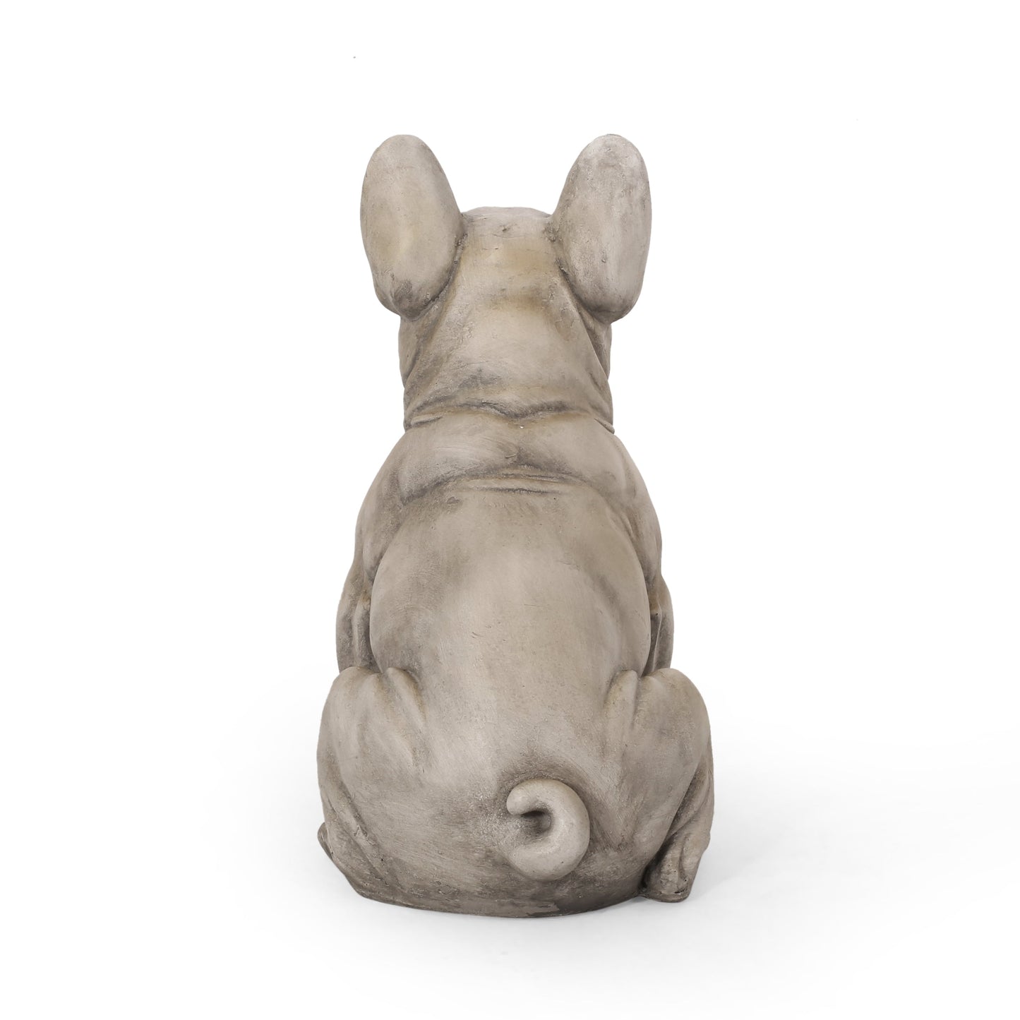 Dog Garden Sculpture, Outdoor French Bulldog Statue