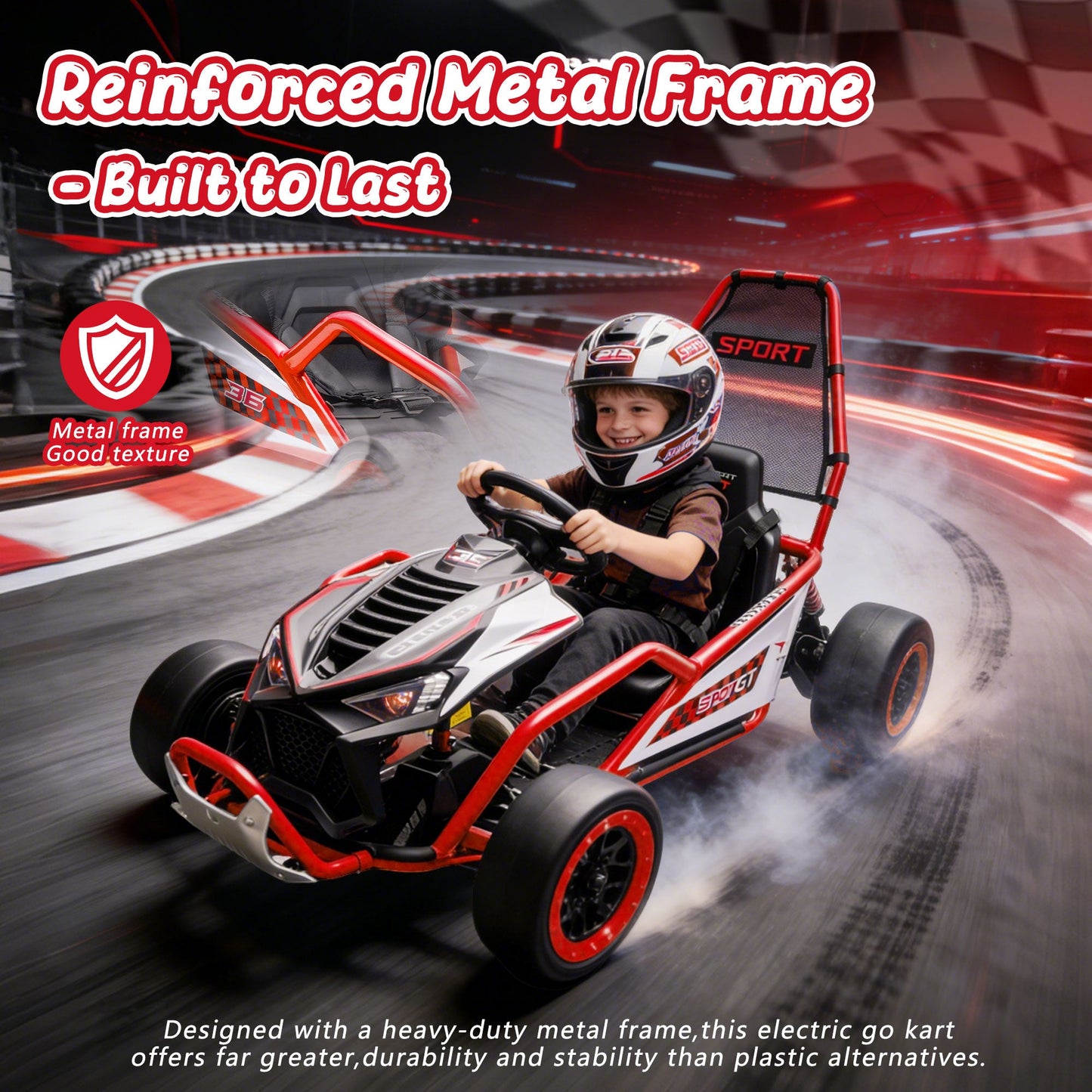 24V 400W Electric Kids Ride-On Toy
