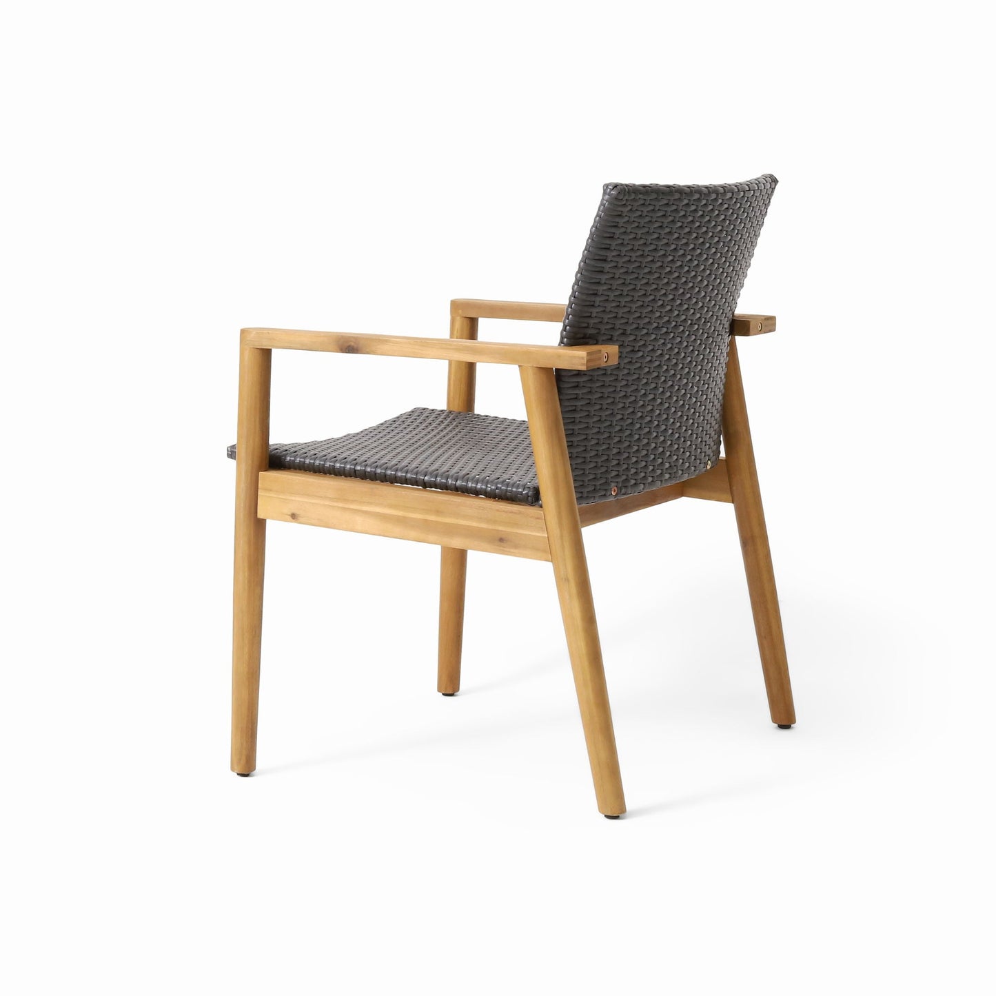 Tranquilize Outdoor Wooden Club Chair Set of 2 - Light Brown