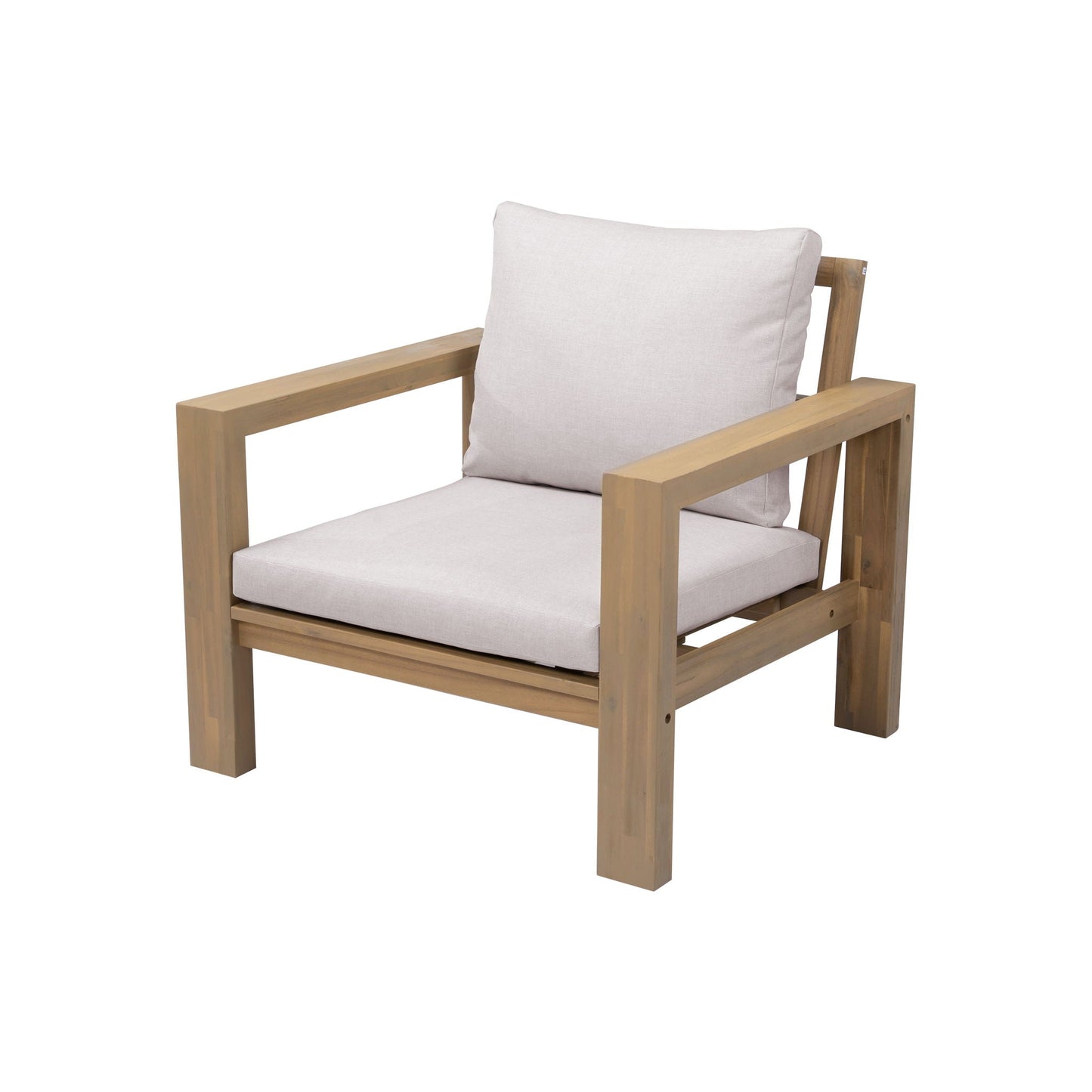 Stylish Outdoor Chair Set With Cushions For Garden (Set of 2)