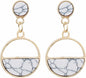 Faux Fur Pom Pom Tassel Drop Dangle Earrings Set