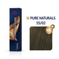 Wella Koleston Perfect Me+ Pure Naturals 55/02 Intense Light Brown Natural Matte, 2 oz