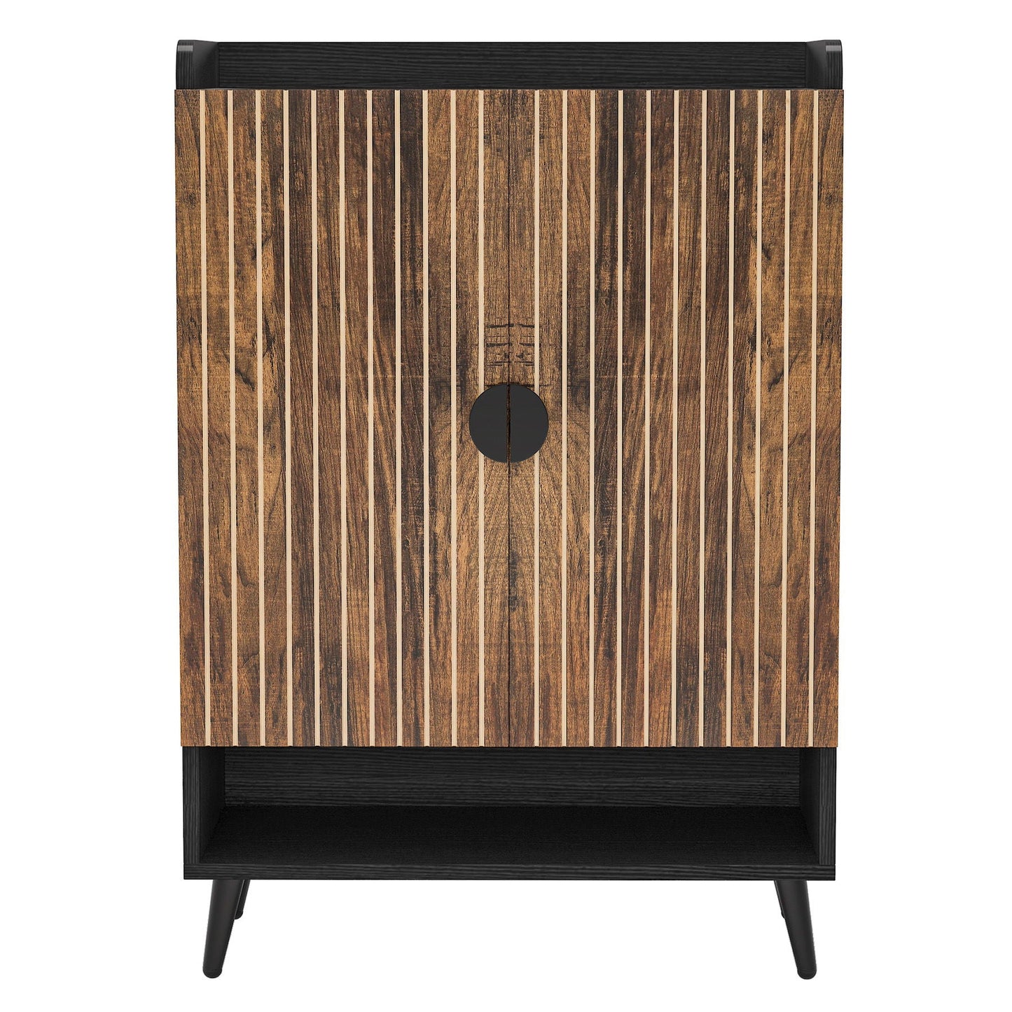 Shoe Cabinet With Doors, 7 Tier Storage Organizer
