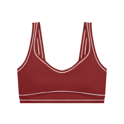 Loki & Ivy Women’s Topstitching Yoga Sports Bra