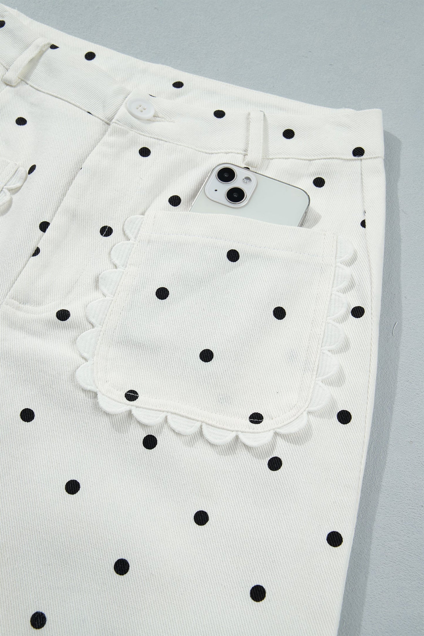 Whitley Patch Cotton Shift Pants