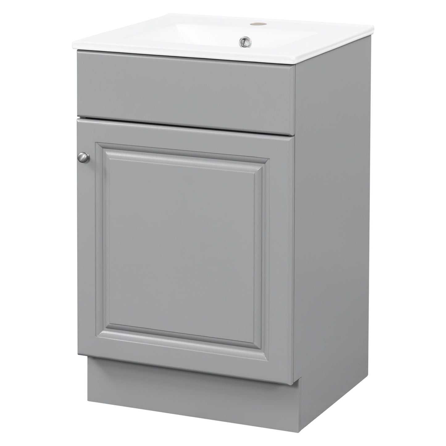 Bathroom Vanity With Sink, Cabinet With Adjustable Shelf