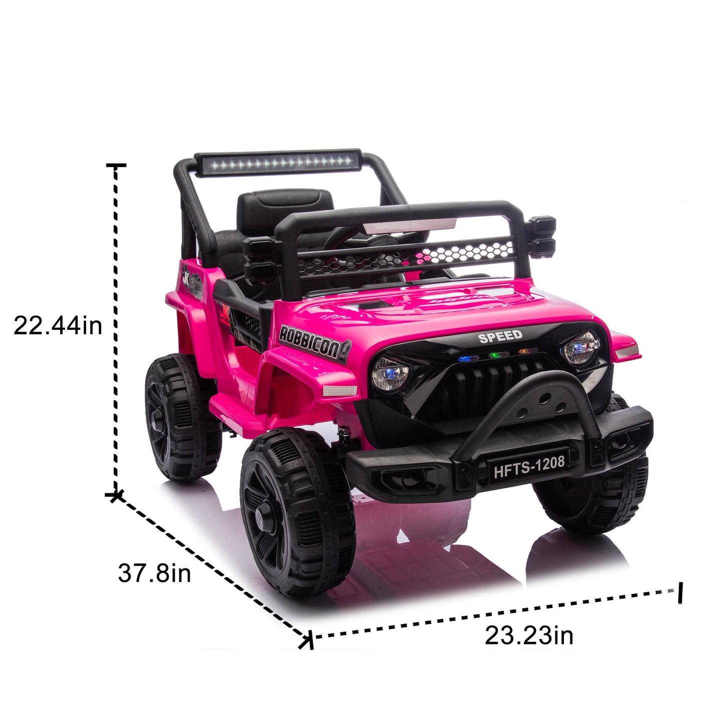 12V Kids Ride-On Electric Truck Car with Parental Control