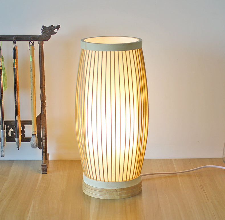 NEW BEAUTIFUL AUTHENTIC Bamboo bedside table lamp