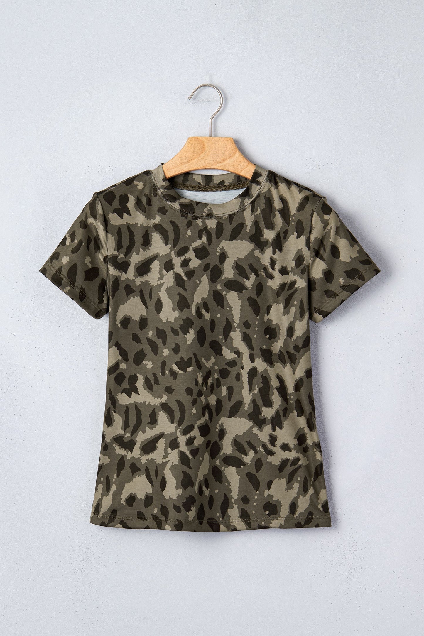 Annabelle Print Mock Slim Tee