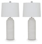 Vauville - Poly Table Lamp (Set of 2) - White