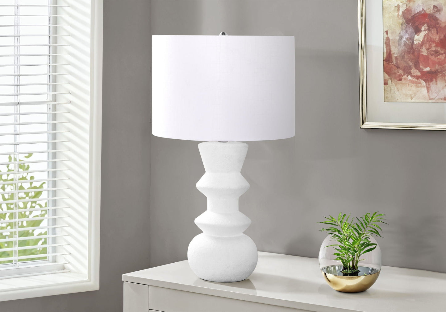 Lighting, Ceramic, Contemporary Table Lamp