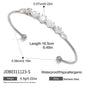 Silver Zircon Bangle Collection