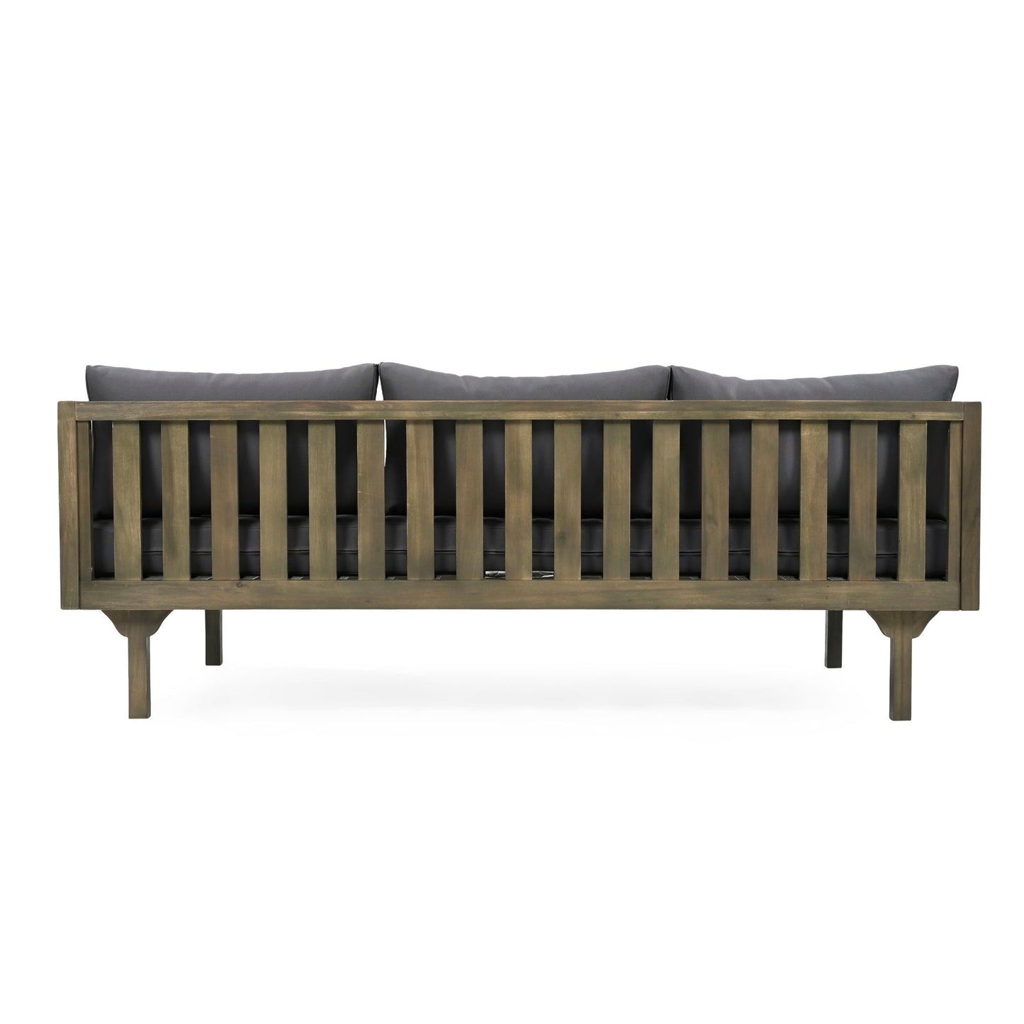 Claremont 3 Seater Daybed Teak Acacia Wood Water Resistant Cushions