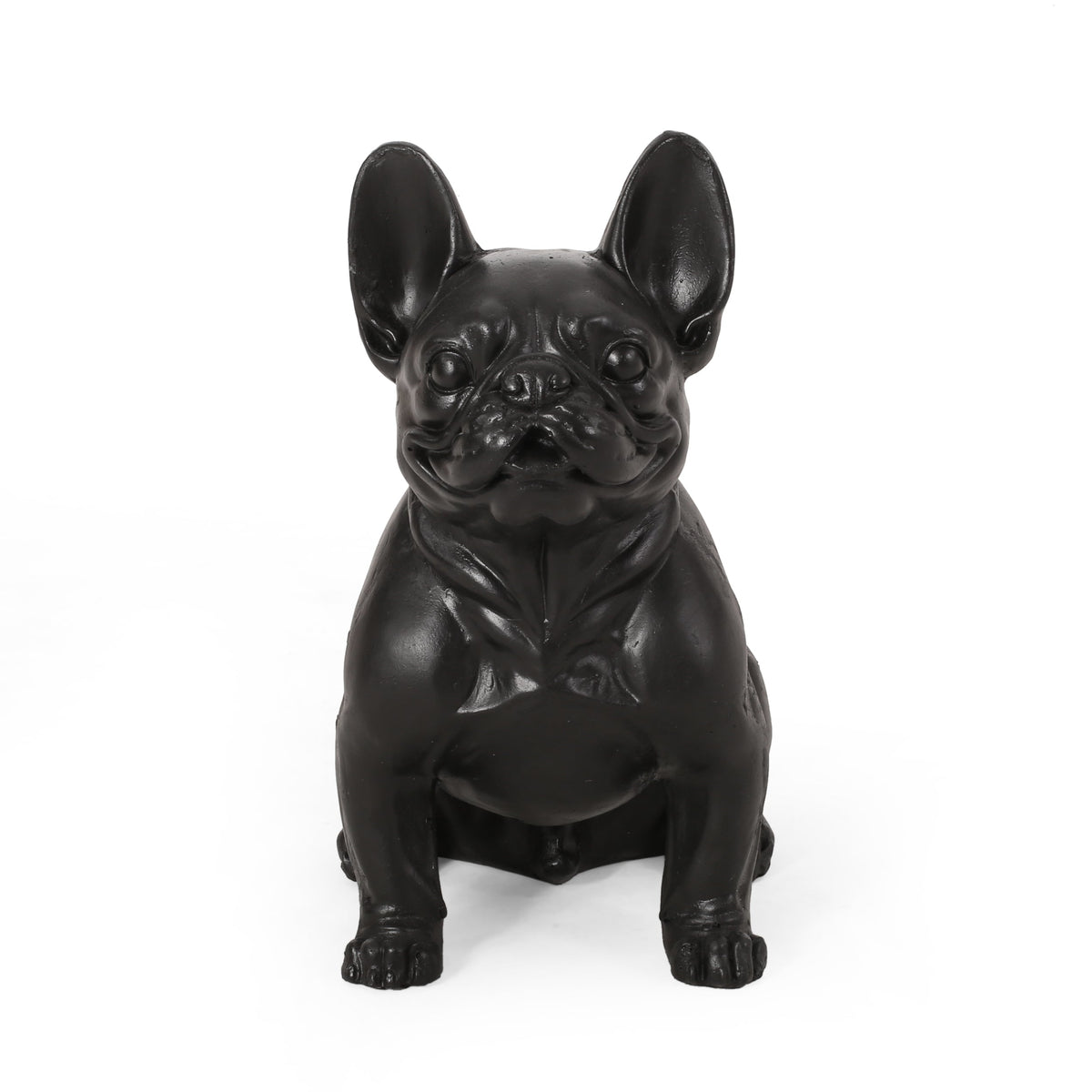 Outdoor French Bulldog Garden Sculpture