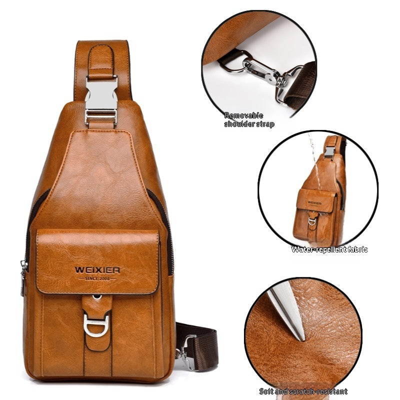 Fashionable Large-Capacity Crossbody Bag