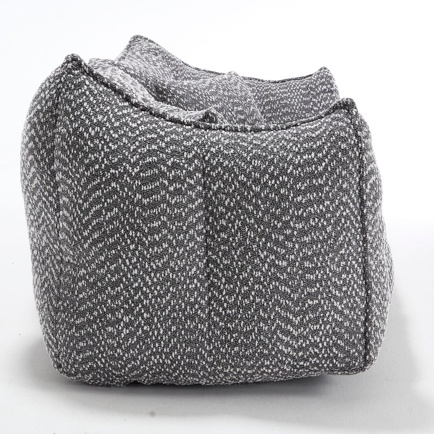 Comfortable Dual Beanbag Chair With High Resilience Foam Core For 2 People