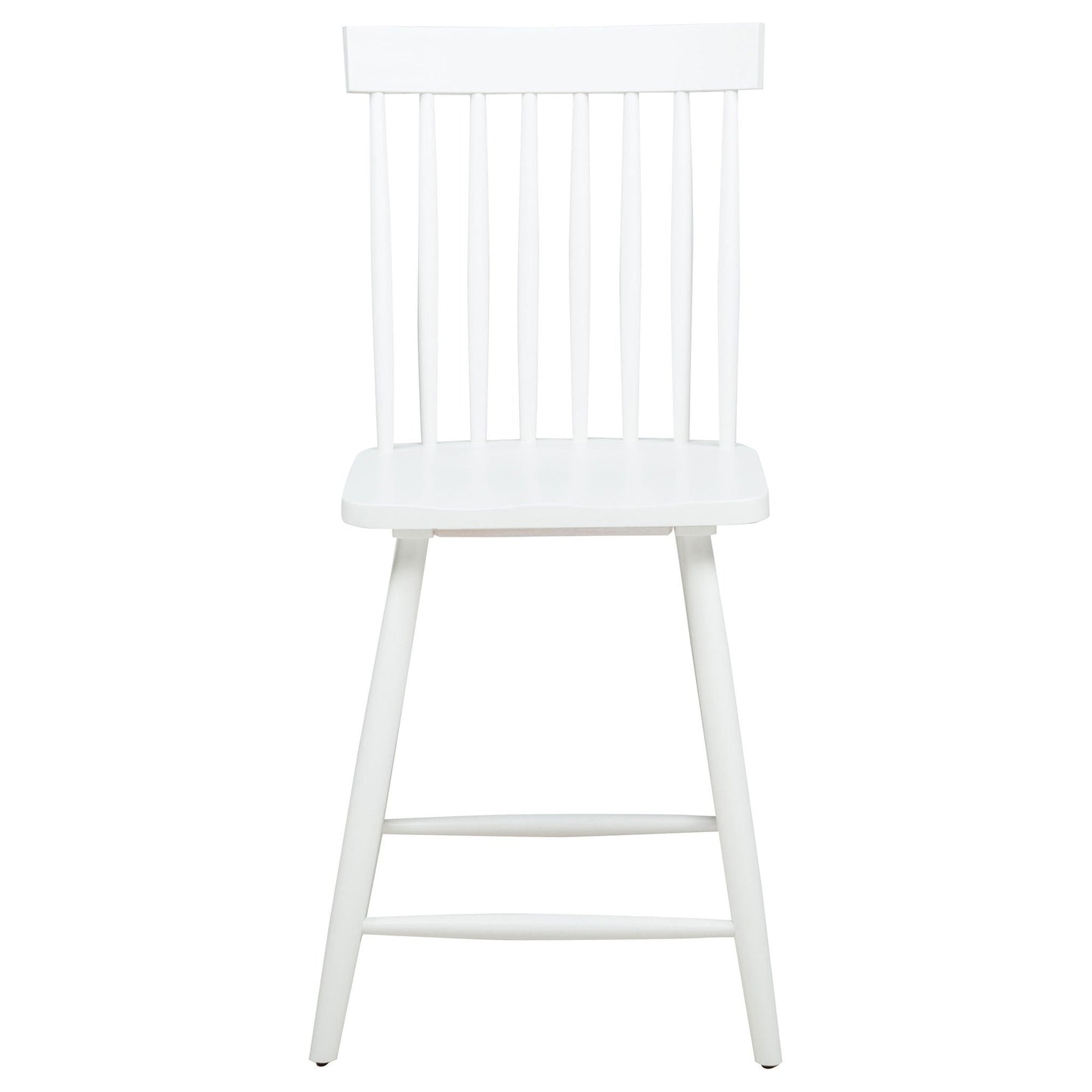 Andrews Windsor Counter Height Dining Side Chair White (Set of 2)