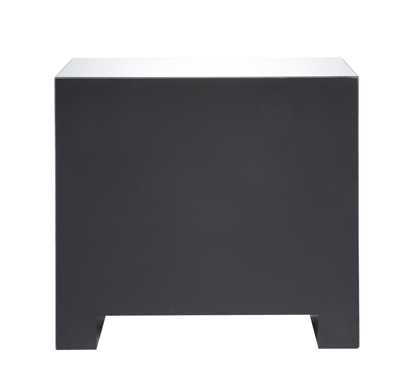 Sonia Mirrored & Faux Agate Console Cabinet (Assembled)