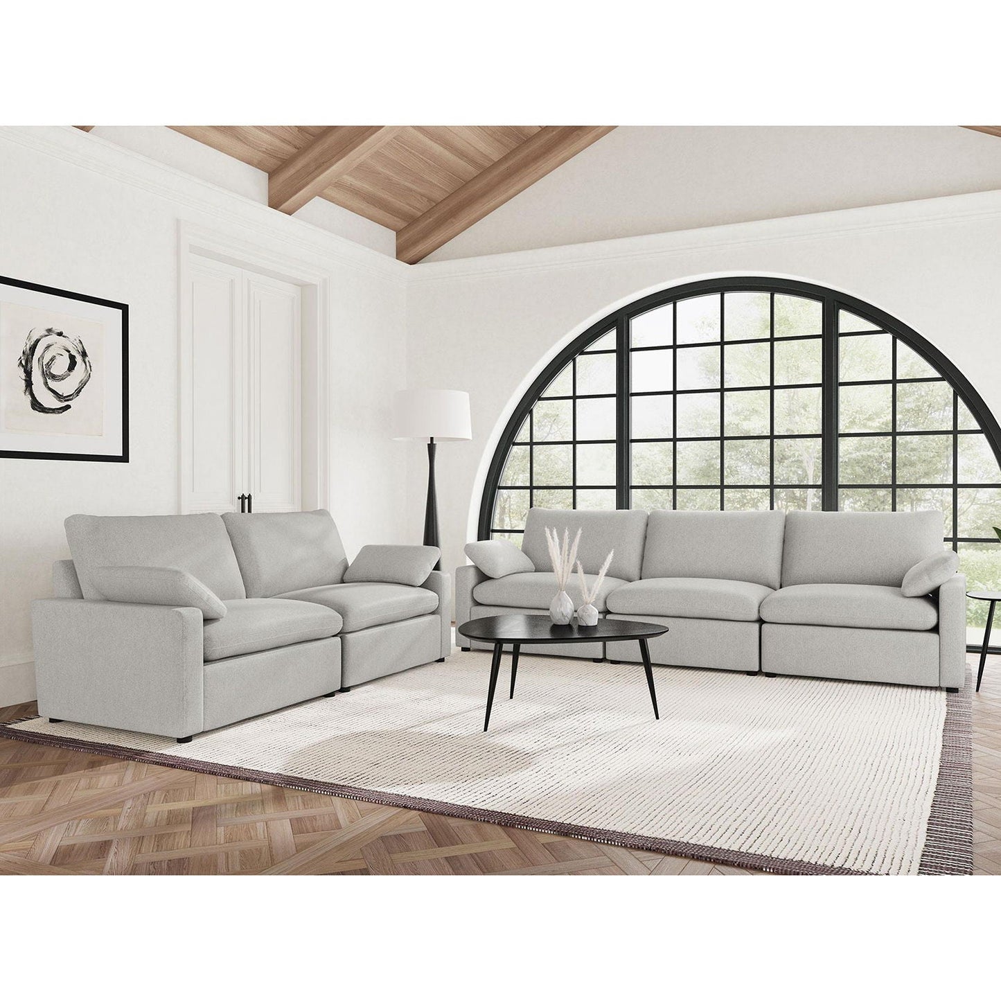 Hollander - Modular Power Reclining Sofa - Gray