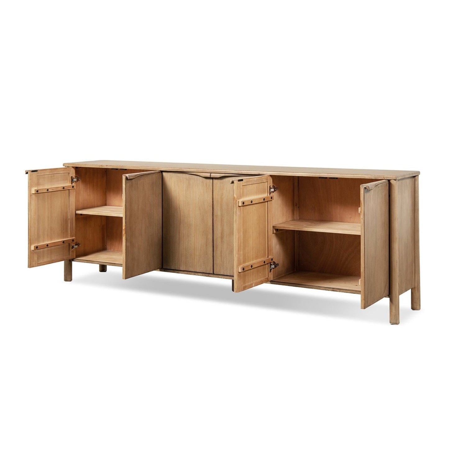 Nolan - 6 Door Sideboard - Brown