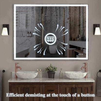 48x36 inch LED Bathroom Vanity Mirror