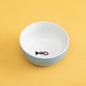 Ceramic Pet Bowl High Foot Neck Protection Snacks Anti-black Chin Oblique Mouth