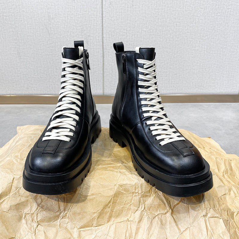 High-top British-style Instagram-trendy Shoes