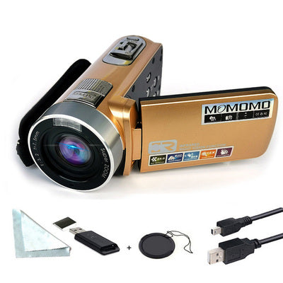 New HD 1080P Digital Camera with 3.0 Inch Rotating Screen for Photography and Video Recording