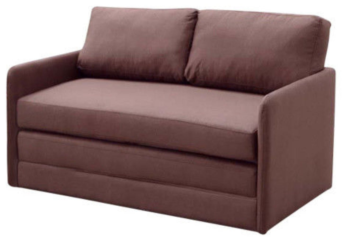 Container Furniture Direct Kathy Collection Modern Contemporary Fabric Upholstered Livingroom Loveseat Sleeper