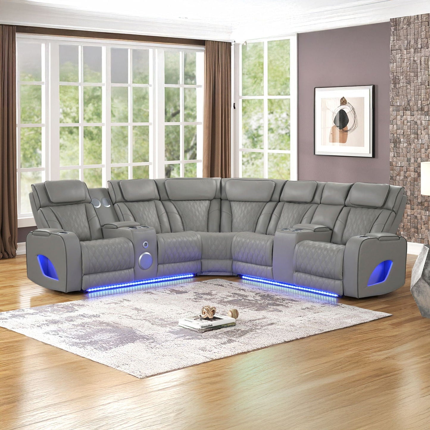 Fortuner - Power Recliner Sectional Sofa