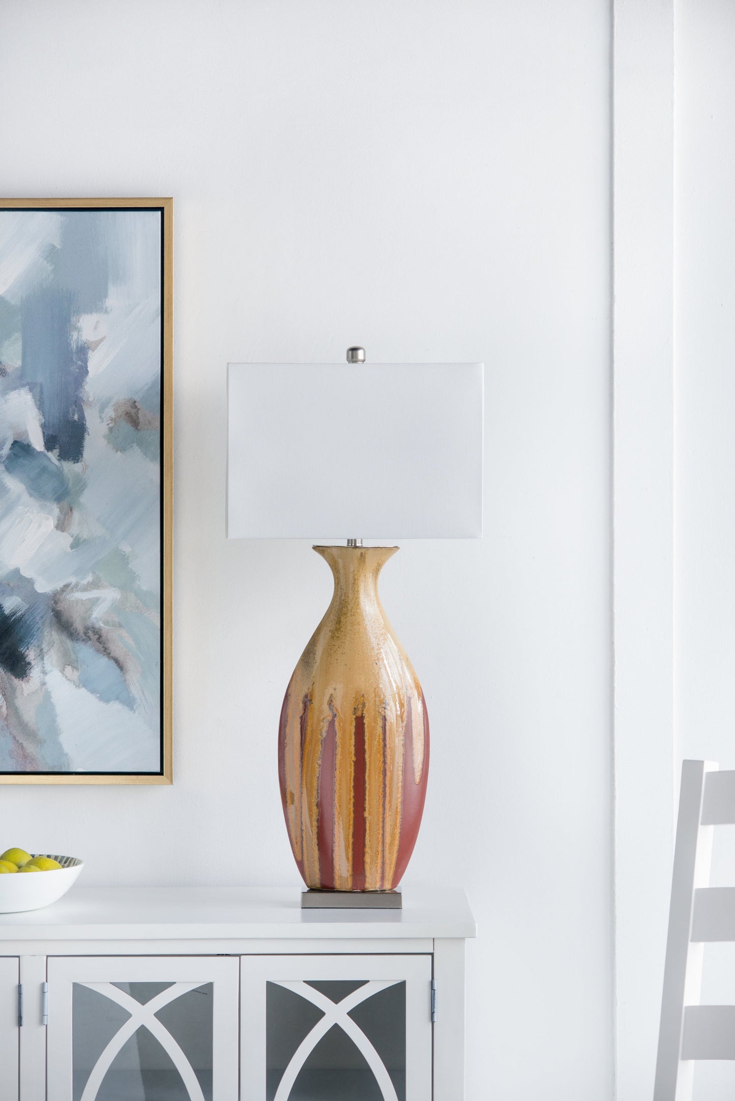 16x10.5x36 In Ceramic Table Lamp