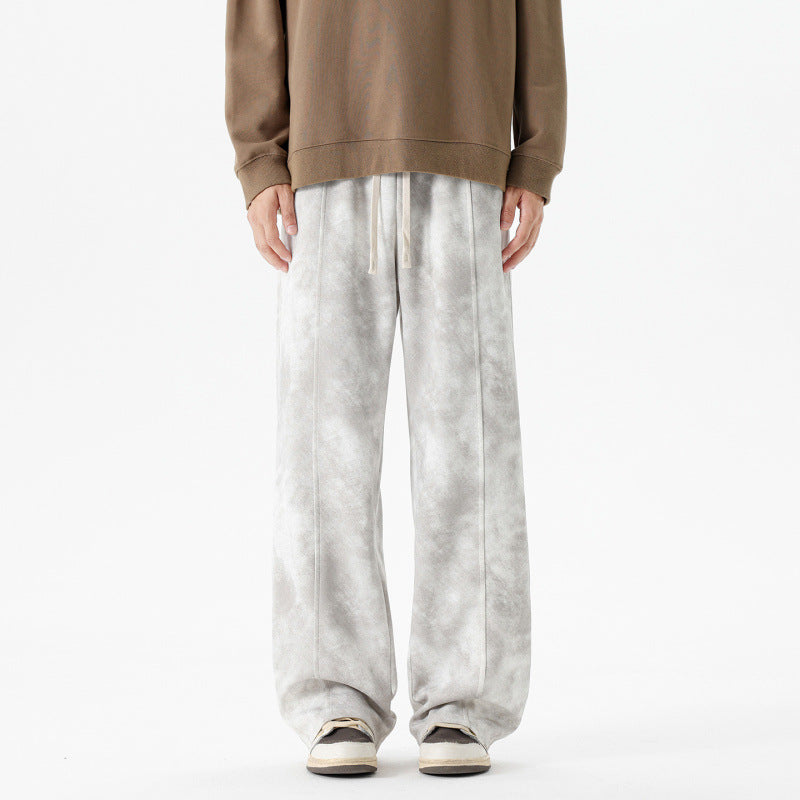 Men's Retro Casual Loose Wide-Leg Pants