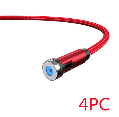 "Essager 360° Rotating Magnetic USB Charging Cable for Android & Apple and Type C