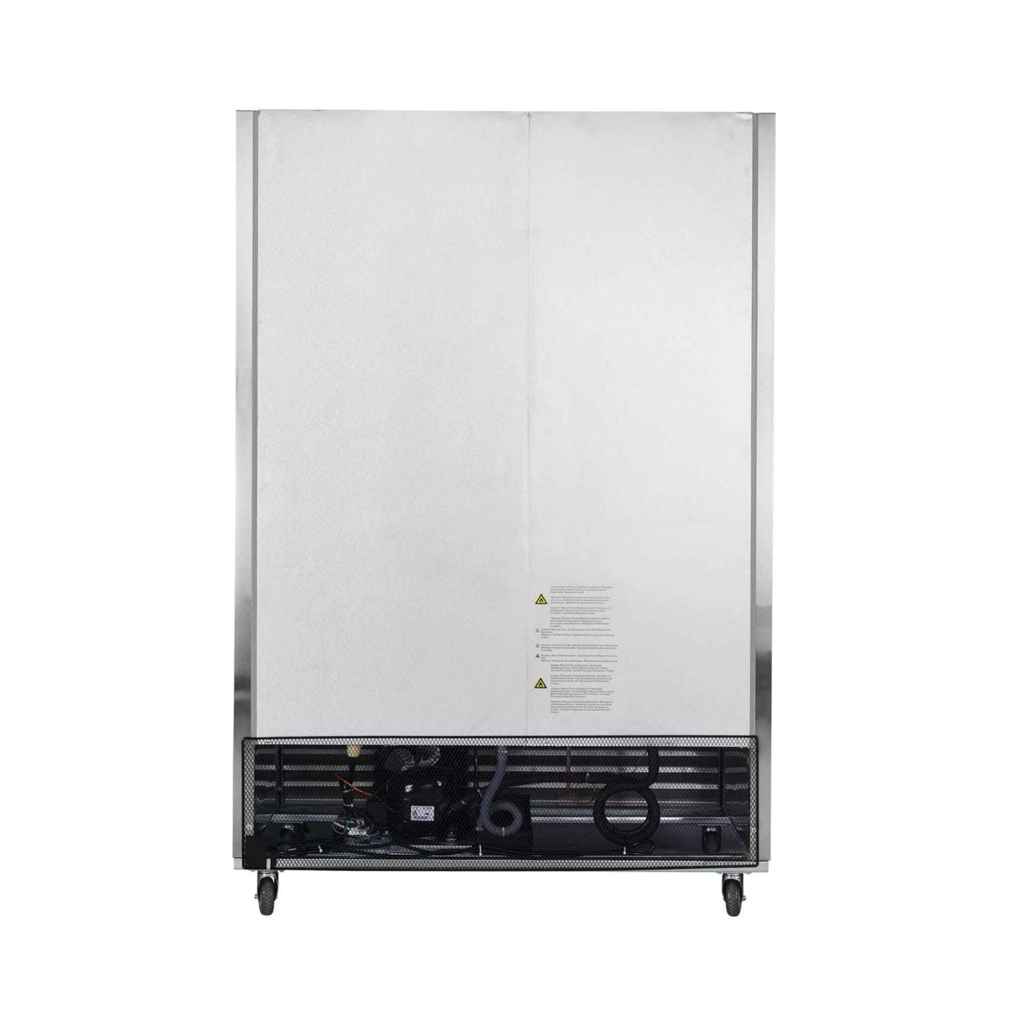 54-Inch 42.2 Cu.Ft Commercial Stainless Steel 2-Section Upright Reach-In Freezer (SAK35148)