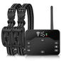 2 In 1 Wireless Electric Dog Fence Waterproof Pet Shock Boundary Containment System Electric Training Collar with 2 Receiver Collars for Small Medium
