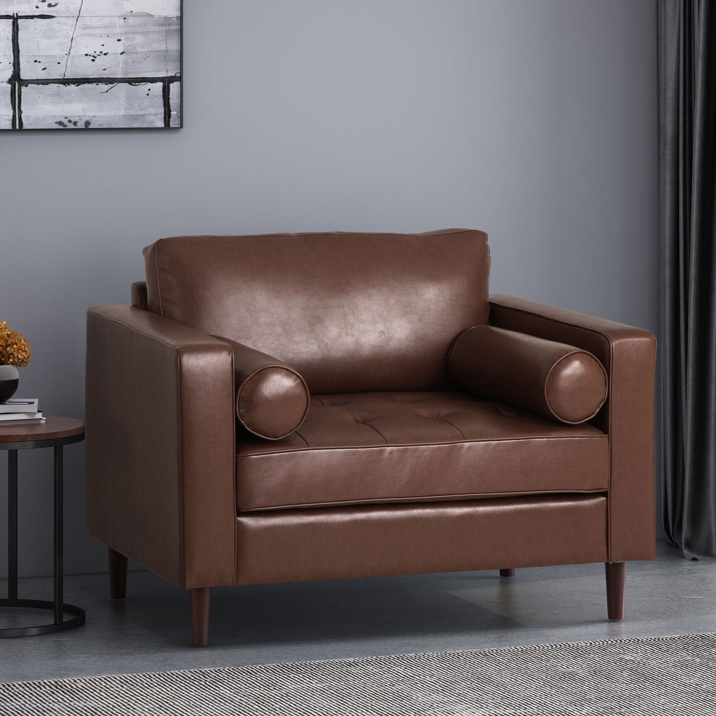 Sophisticated Club Chair With Relaxing Comfort