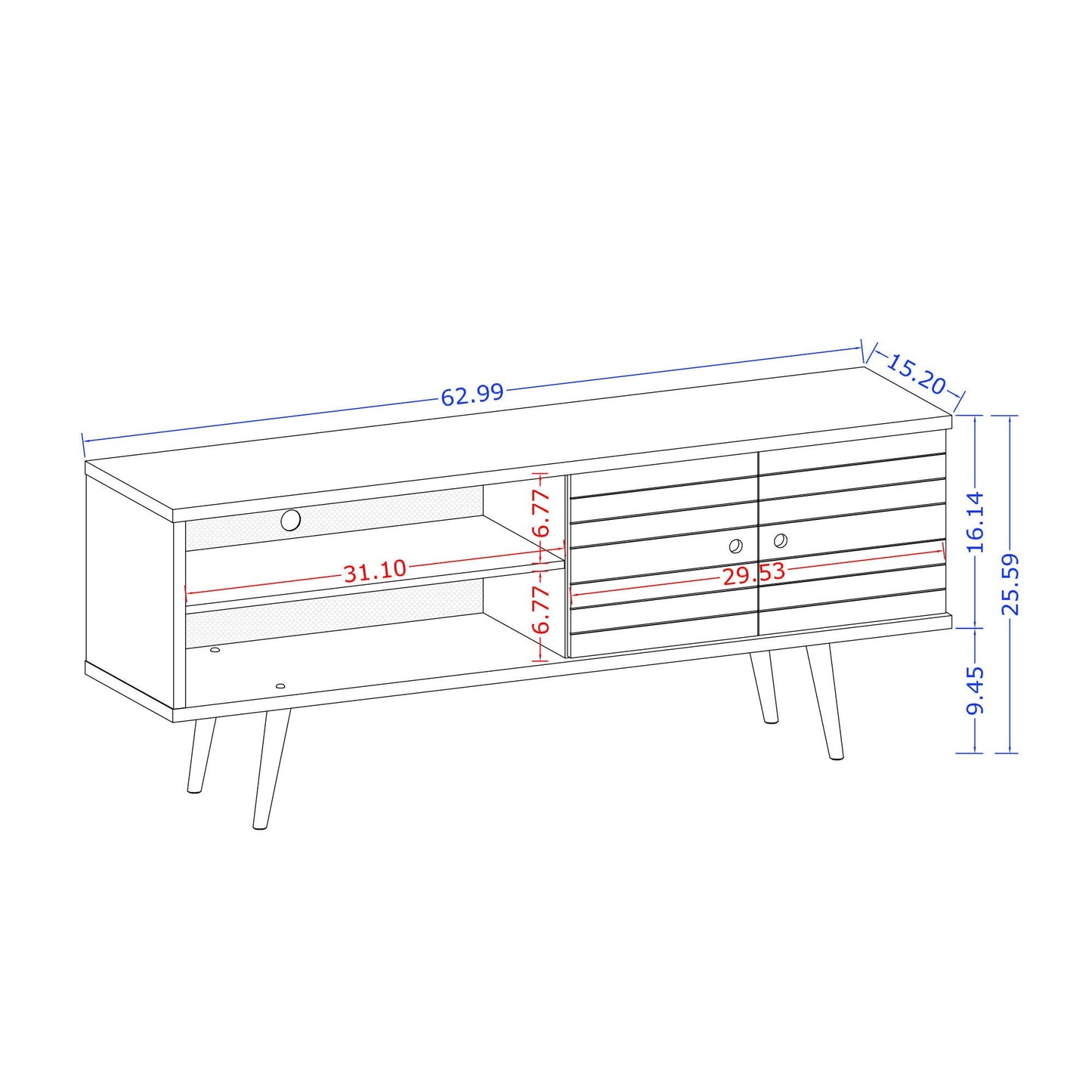 Liberty - 63" TV Stand