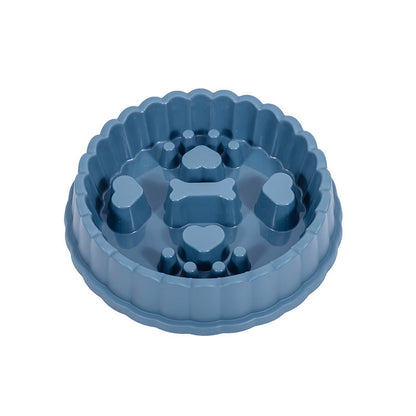 Pet Supplies Dog Cat Anti Choking Feeding Food Bowls Puppy Slow Down Eating Feeder Dish Prevent Obesity New Product Variety