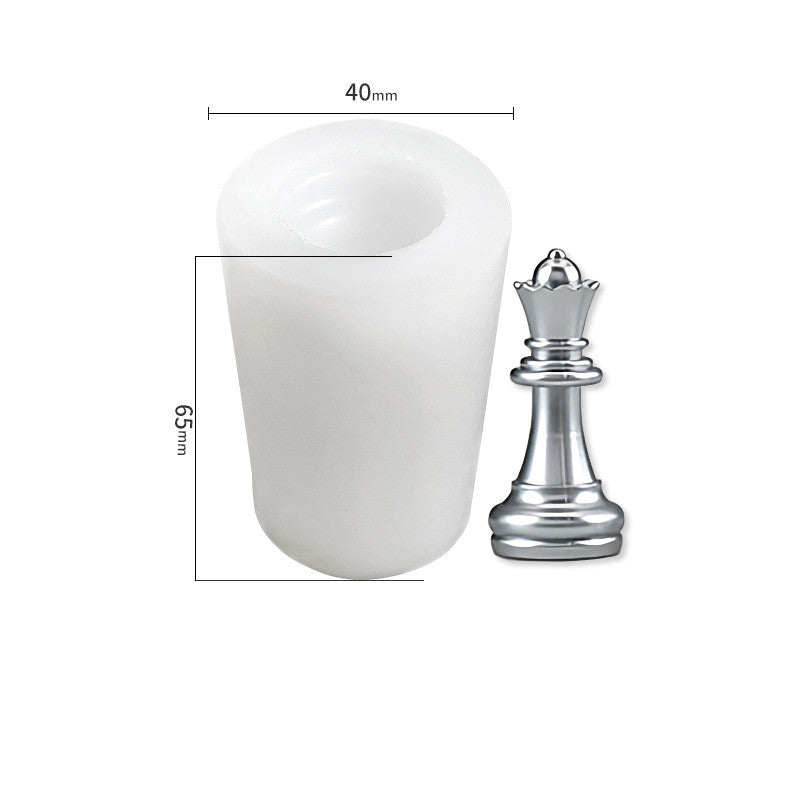 Chess Silicone Mold Chocolate Baking Abrasive
