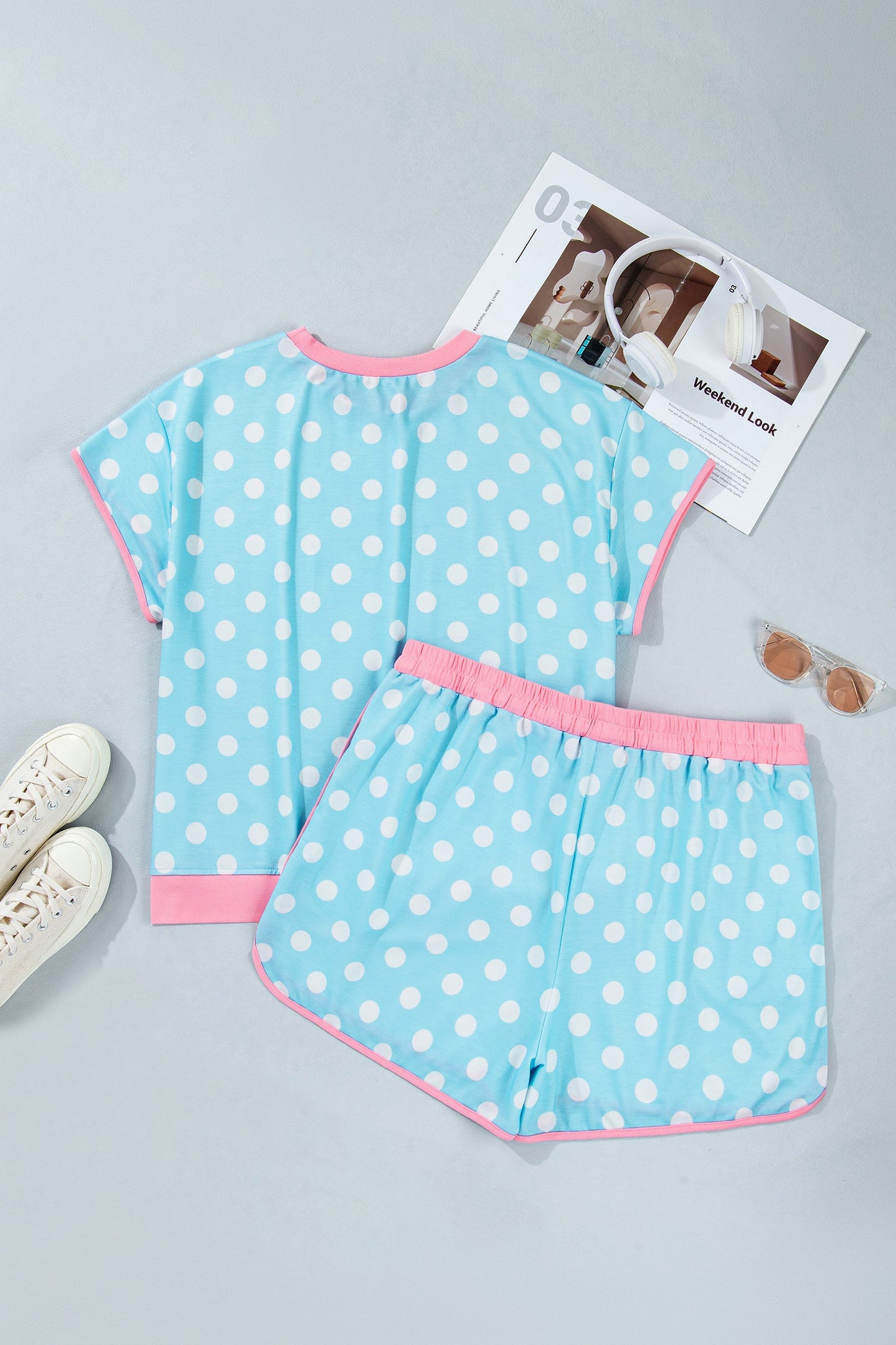 Mikayla Trim 2pcs Short PLUS Set