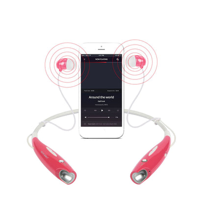 KOCASO Wireless Sports Stereo Hands Free Headset for Phone and Tablet