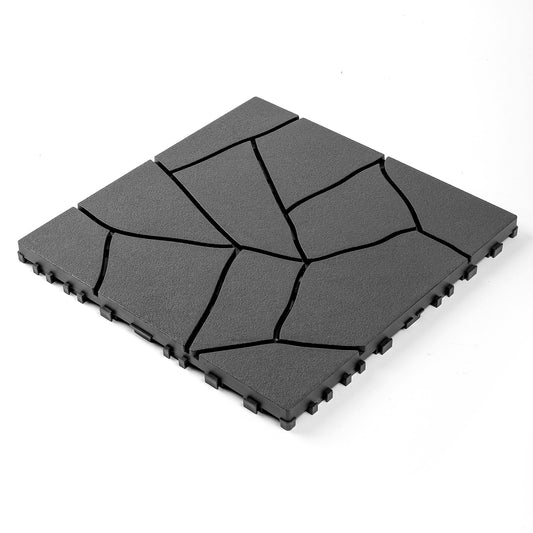 Stone Style 12" Patio Deck Tiles