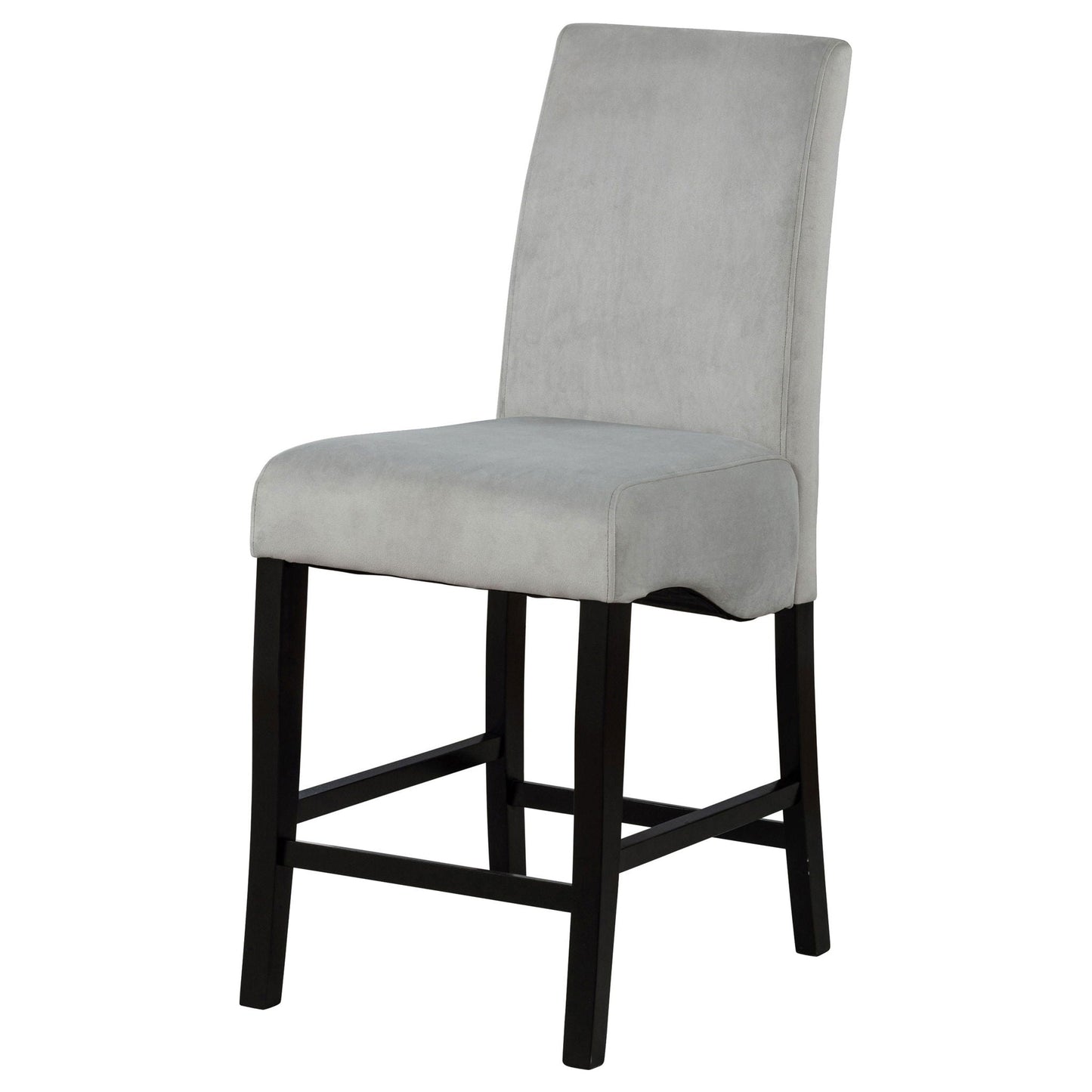 Upholstered Counter Stools (Set of 2) - Gray
