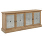 Brockway 4-door Dining Sideboard Buffet Cabinet Barley Brown